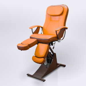 Кресло педикюрно-косметологическое Татьяна электро, 2 мотора высота 640 - 890мм, спина
