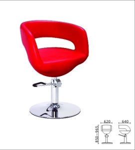 Кресло для парикмахерской «Глория БЛЭК» гидравлическое