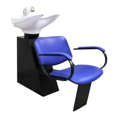 Мойка парикмахерская «Лена» с креслом «Классик» глубокая раковина керамика