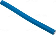 Бигуди-бумеранги синие d14ммх180мм (10 шт/упак)