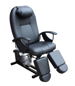 Кресло для педикюра и косметологии "НАДИН" (Электро 2 мотора, высота 530 - 800мм