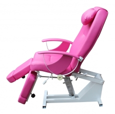 Кресло для педикюра «Юлия» (цвет роз 220) кожзам премиум