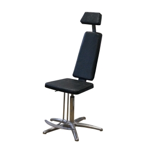 Алюминиевый стул визажиста-бровиста с подголовником