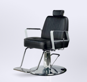 Кресло для парикмахерской «Бриз» пневматическое пятилучье хром
